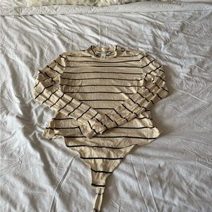 Striped Long Sleeve Women's Top